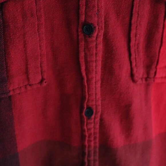 Wilfred Free Womens Red Sz S Plaid Buttoned Casual Layering Midi Dress - Picture 8 of 14